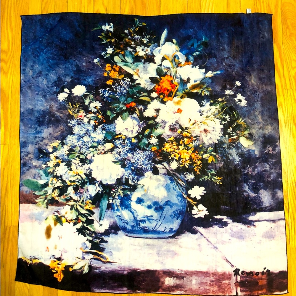 Renoir vintage scarf